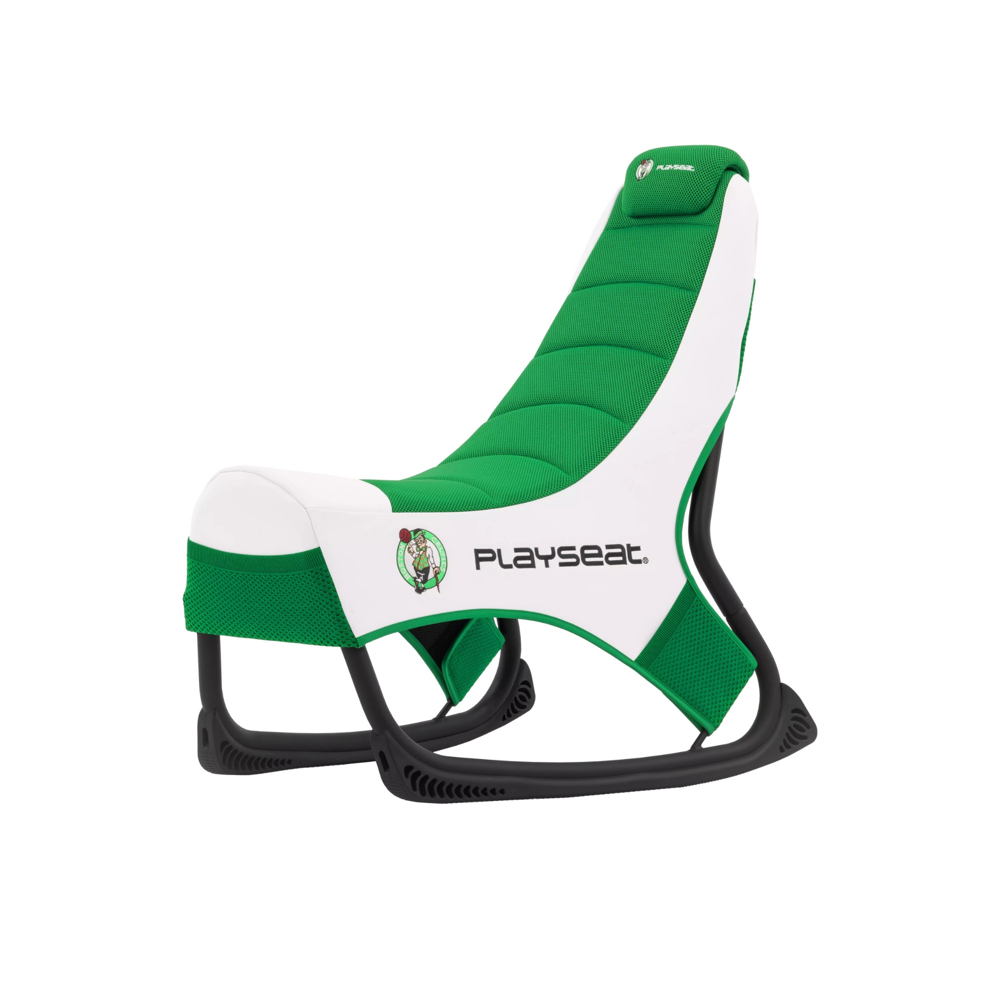 Photos - Computer Chair Playseat CHAMP NBA Console gaming chair Padded seat Green, White NBA.00274 