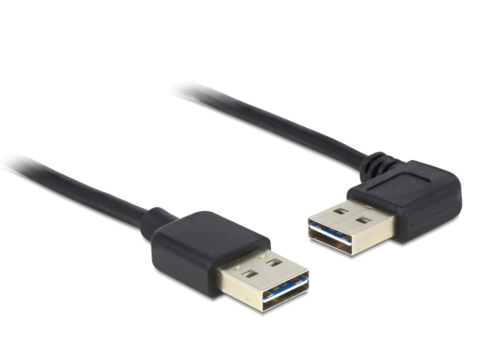 DeLOCK 85176 USB cable USB 2.0 0.5 m USB A Black