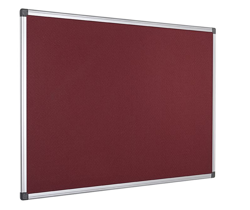 Image of Bi-Office FA3833170 insert notice board Indoor Burgundy Aluminium