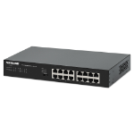 Intellinet 561815 network switch Gigabit Ethernet (10/100/1000) Black