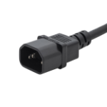 connektgear 5m Mains Extension Power Cable C14 Plug to C13 Socket