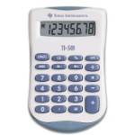 Texas Instruments TI-501 calculator Pocket Basic Blue, White