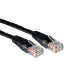 Target URT-605 BLACK networking cable 5 m Cat5e U/UTP (UTP)