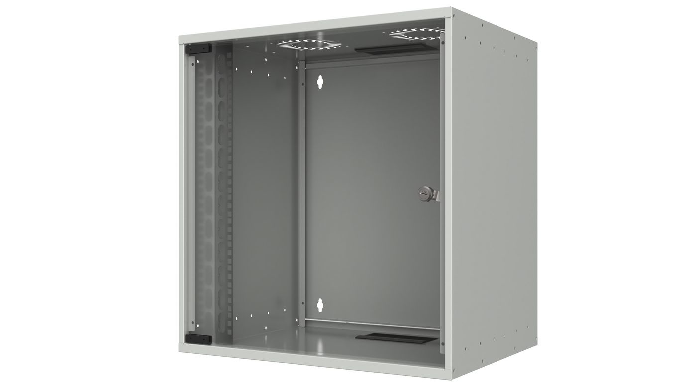 Lanview White Rum12u40mnwh Rack Cabinet 12U Wall Mounted Rack