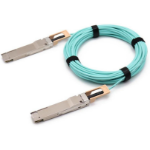 eNet Components QDD-400-AOC1M-ENC InfiniBand/fibre optic cable 39.4" (1 m) QSFP-DD AOC Aqua color