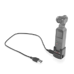 Shape Charging port and mount adapter 1/4-20 for Osmo pocket