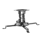 Equip 650705 projector beugel Plafond Zwart