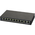 PULSAR S108 network switch Fast Ethernet (10/100) Black Power over Ethernet (PoE)