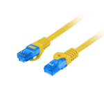 Lanberg PCF6A-10CC-0100-Y networking cable Yellow 1 m Cat6a S/FTP (S-STP)