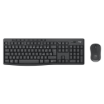 Logitech MK370 Combo for Business keyboard Mouse included Office Bluetooth QWERTY French Graphite