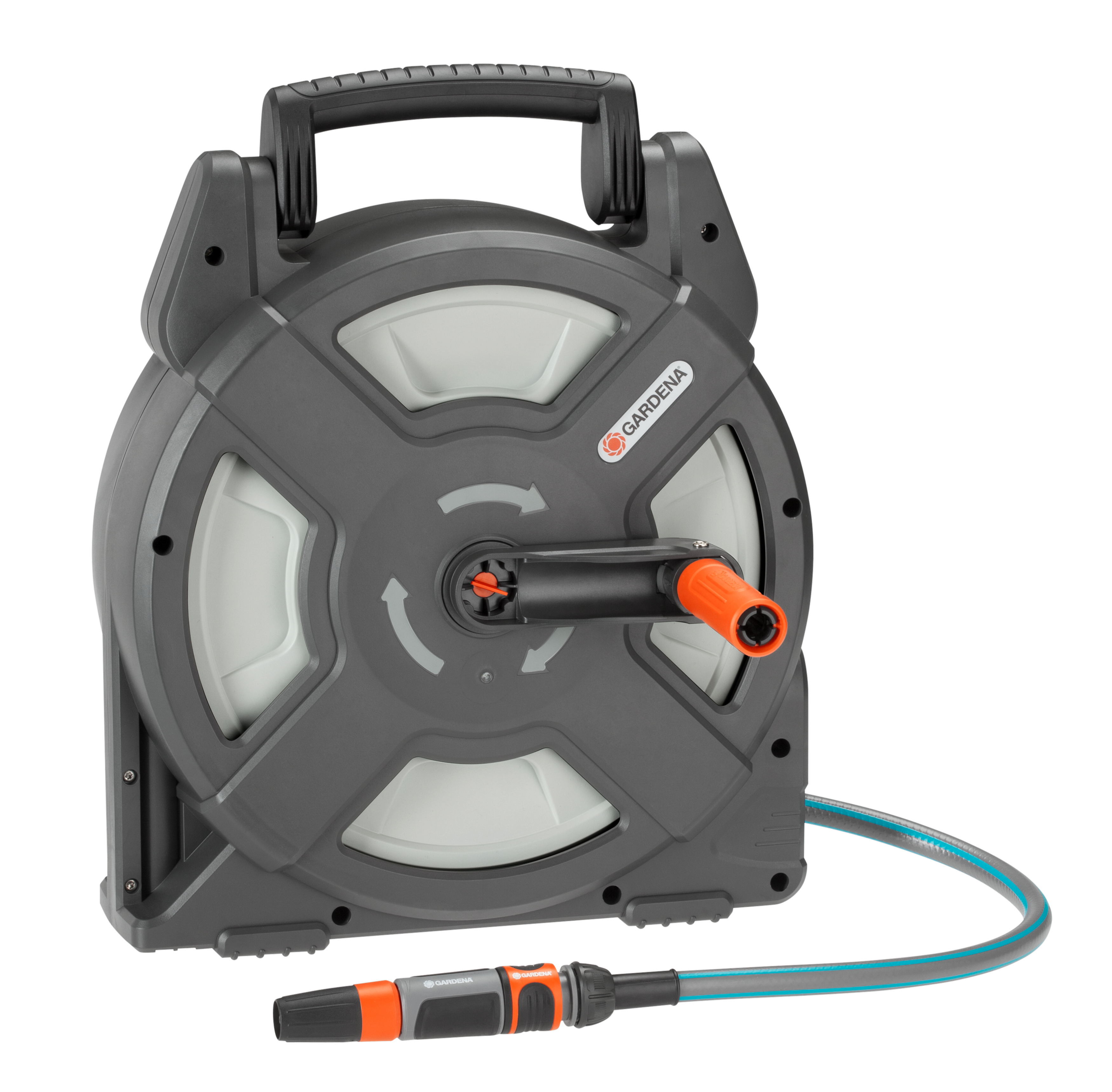 Image of Gardena 18400-20 - 10 m - Above/below ground - Black - Grey - Orange