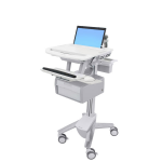 Ergotron StyleView White Laptop Multimedia cart