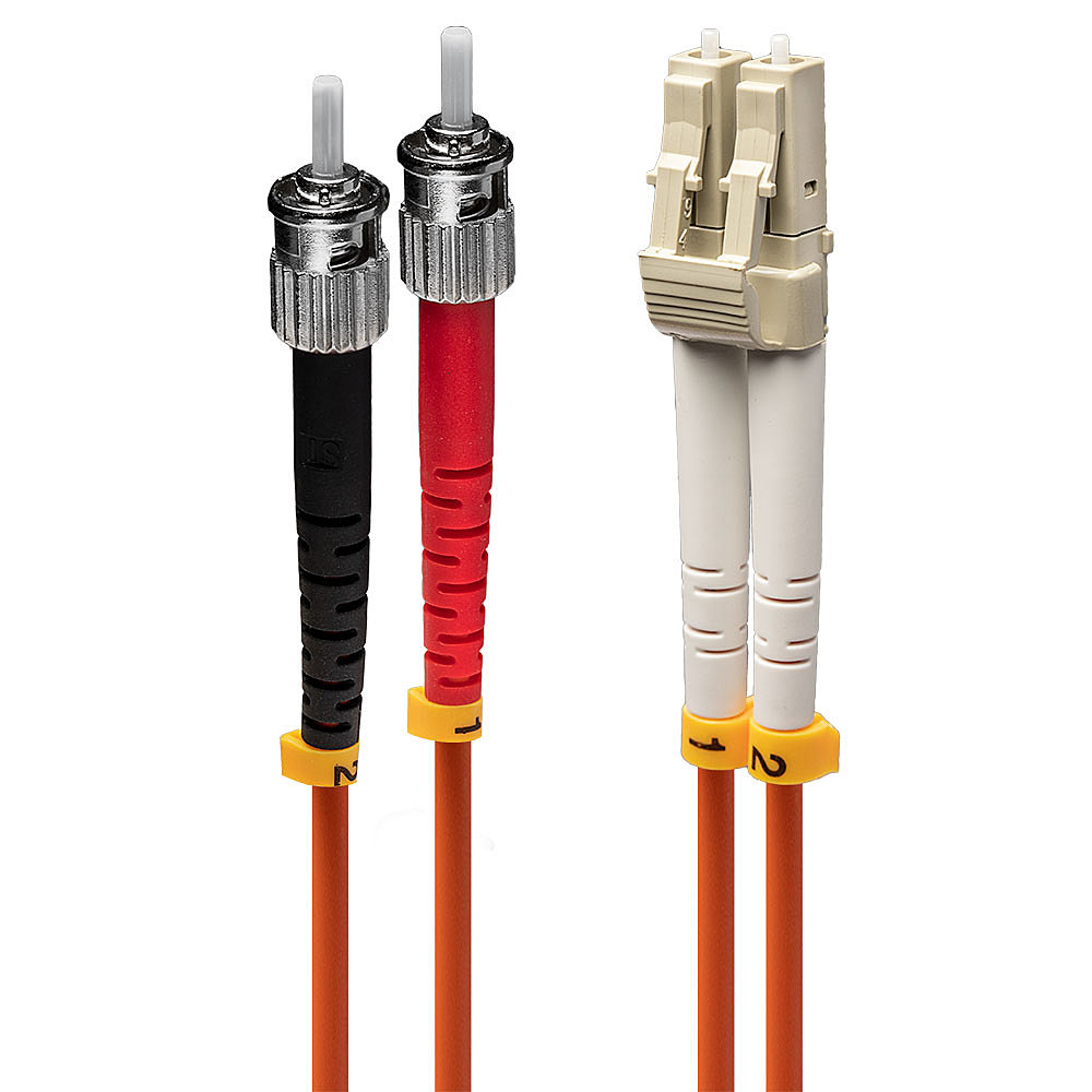 Image of Lindy Fibre Optic Cable LC / ST 1m
