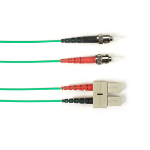 Black Box FOCMPM4-005M-STSC-GN InfiniBand/fibre optic cable 5 m ST SC OFNP OM4 Groen