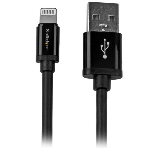 Image of StarTech.com 2 m (6 ft.) USB to Lightning Cable - Long iPhone /...