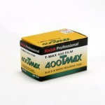 Kodak PROFESSIONAL T-MAX 400 FILM, ISO 400, 36-pic, 1 Pack colour film 36 shots