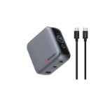 Verbatim Mini GaN Charger 100W with Display
