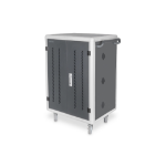 Digitus DN-45005 wagen en kast voor management van draagbare apparatuur Wagentje voor draagbaar apparaatbeheer Zwart