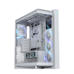 ASUS ROG CRONOX GR801 CURVE TG ARGB WHITE Midi Tower Wit