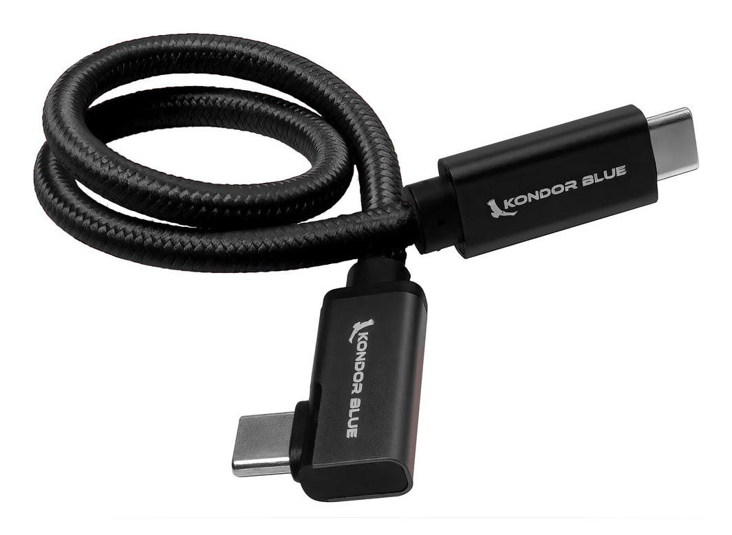 Kondor Blue KB-USBC-RA12-BK USB cable USB 3.2 Gen 2 (3.1 Gen 2) 0.305