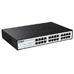 D-Link EasySmart Managed L2 Gigabit Ethernet (10/100/1000) Power over Ethernet (PoE) Black, Grey
