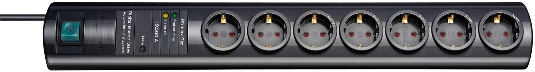 Image of Brennenstuhl Primera-Tec DigiMaster 7 AC outlet(s) 2 m