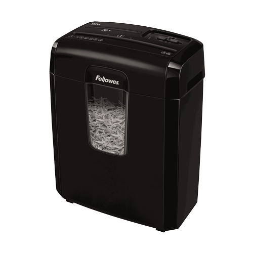 Image of Fellowes Powershred 8Cd paper shredder Cross shredding 22 cm Black