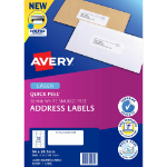 AVERY 959062 L7158 LASER LABELS ADDRESS 30 PER SHEET WHITE PACK 100