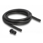 DeLOCK Cable protection sleeve 2 m x 10 mm with 2 x PG7 conduit fitting set black
