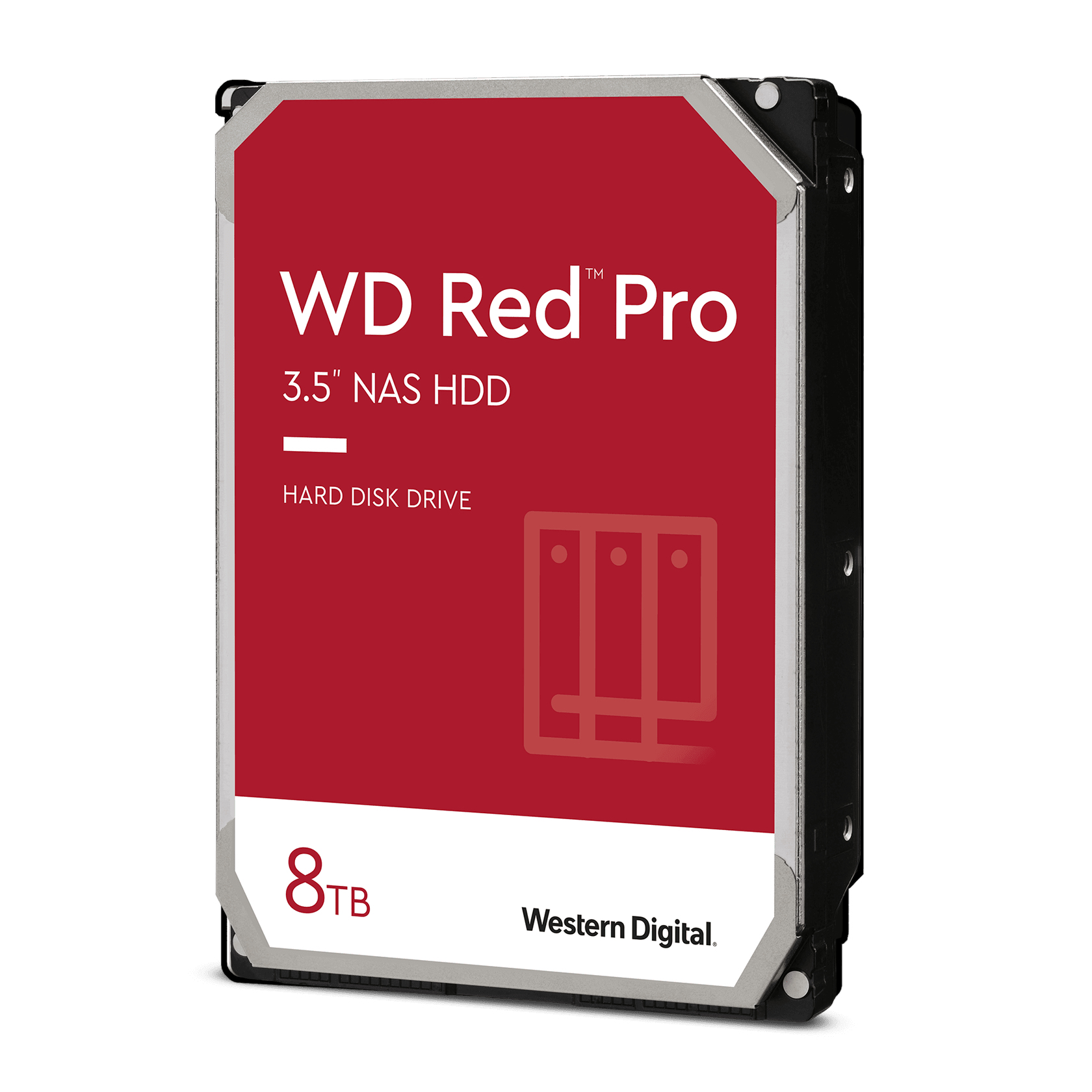 Image of Western Digital Red Pro 3.5" 8000 GB Serial ATA III