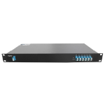 ATGBICS Mux Demux DWDM 4+1+1 Channel Duplex LC/UPC Mon/Ext Ports Ch30-33 1RU Ind Temp