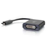 C2G USB-C® To DVI-D Video Adapter Converter - Black - LIMITED AVAILABILITY