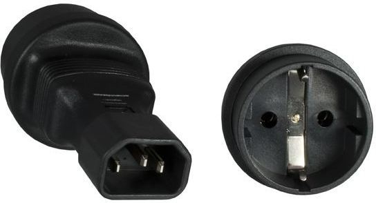 Image of Microconnect PE14CEEAD power plug adapter C14 Type F Black