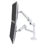 Ergotron LX Series 45-492-216 monitor mount / stand 61 cm (24") White