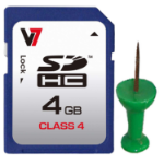 V7 VAMSDH16GCL10R-2E flashgeheugen 16 GB MicroSDHC Klasse 10