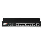 Edimax TGS-3109XT network switch Managed 2.5G Ethernet (100/1000/2500) Desktop Black