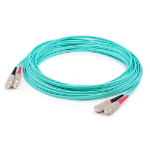 AddOn Networks ADD-SC-SC-1M5OM4P InfiniBand/fibre optic cable 39.4" (1 m) LOMM Aqua color