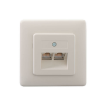 Rutenbeck 13011216 socket-outlet White