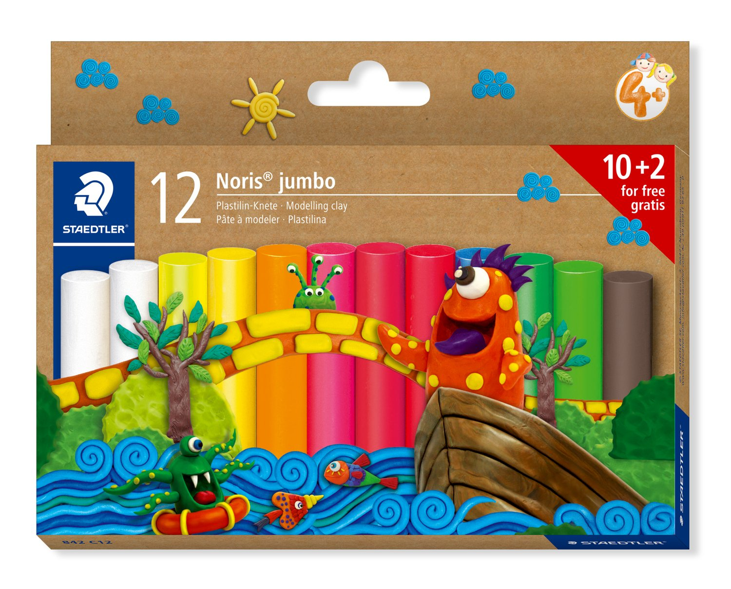 EU Product - Plastilin-Knete Noris Jumbo  C12 thumbnail