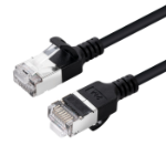 Microconnect V-FTP6A005S-SLIM networking cable Black 0.5 m Cat6a U/FTP (STP)
