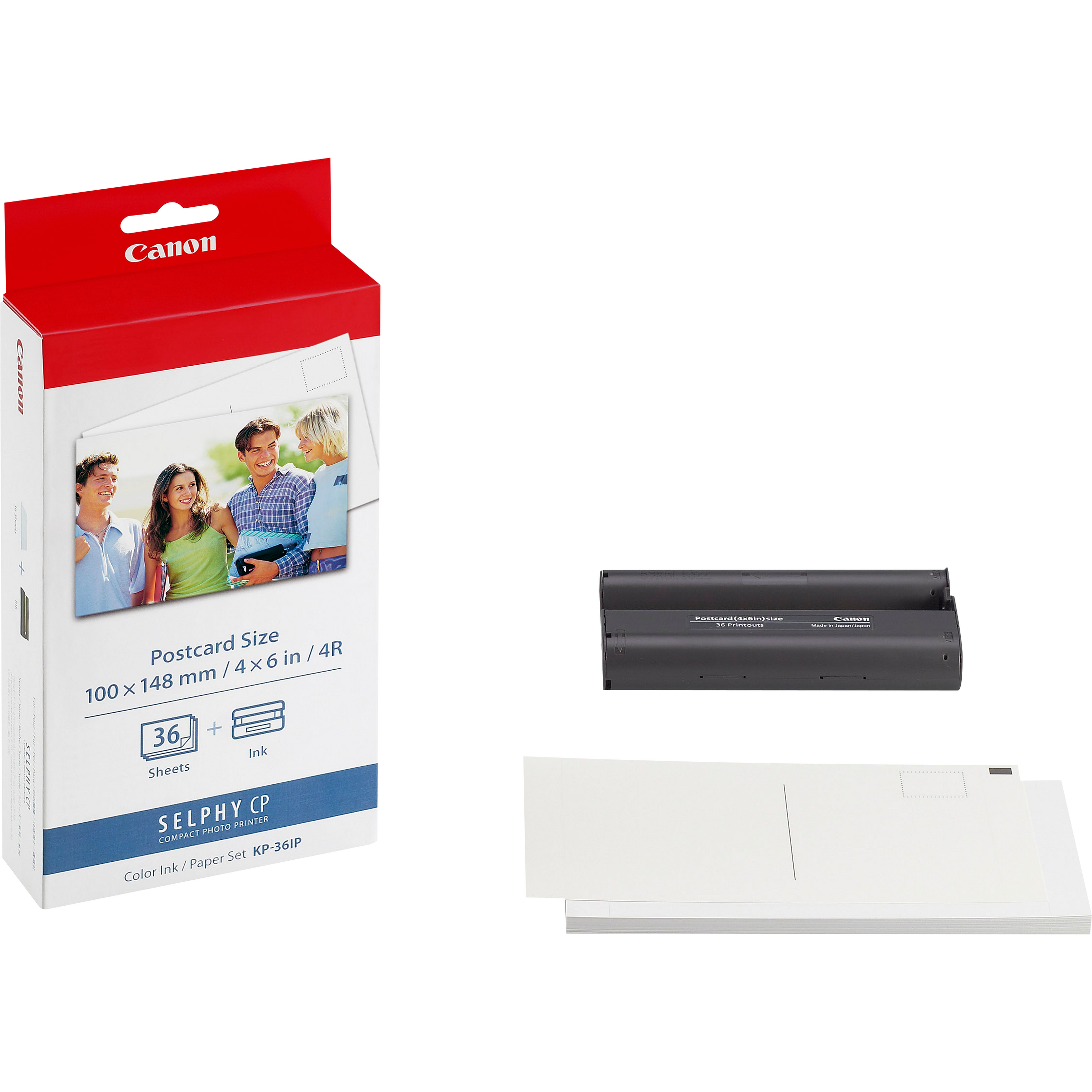 Image of Canon 7737A001/KP-36IP inking-kit + Inkjet-paper, 36 pages for...