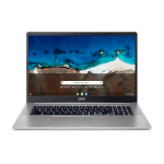 Acer Chromebook CB317-1H-C41X Intel® Celeron® N5100 17.3" Full HD 4 GB LPDDR4x-SDRAM 32 GB Flash Wi-Fi 6E (802.11ax) ChromeOS Silver
