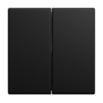Busch-Jaeger 2CKA001731A4040 wall plate/switch cover Black