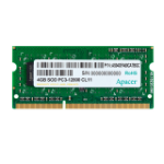 Apacer DV.04G2K.KAM memory module 4 GB 1 x 4 GB DDR3 1600 MHz