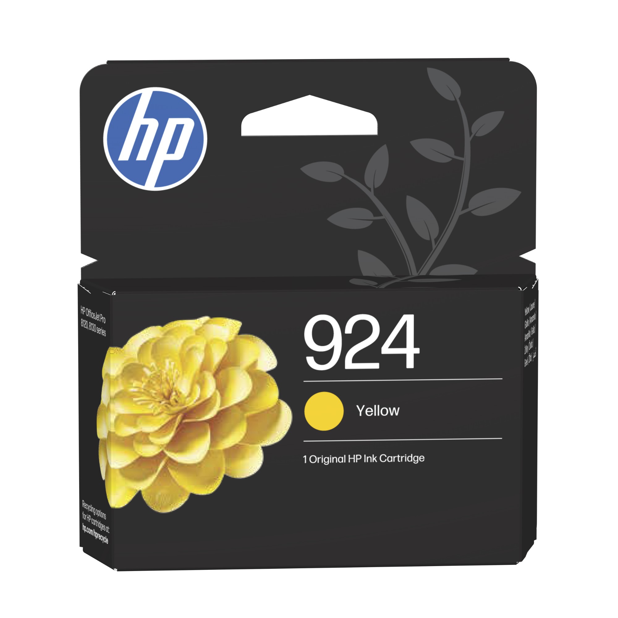 Hp Yellow 4K0u5ne/924 Ink Cartridge 400 Pages Iso/Iec 19752 For Oj