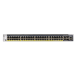 Netgear M4300-52G-PoE+ 550W PSU Managed L2/L3/L4 Gigabit Ethernet (10/100/1000) Power over Ethernet (PoE) 1U Black