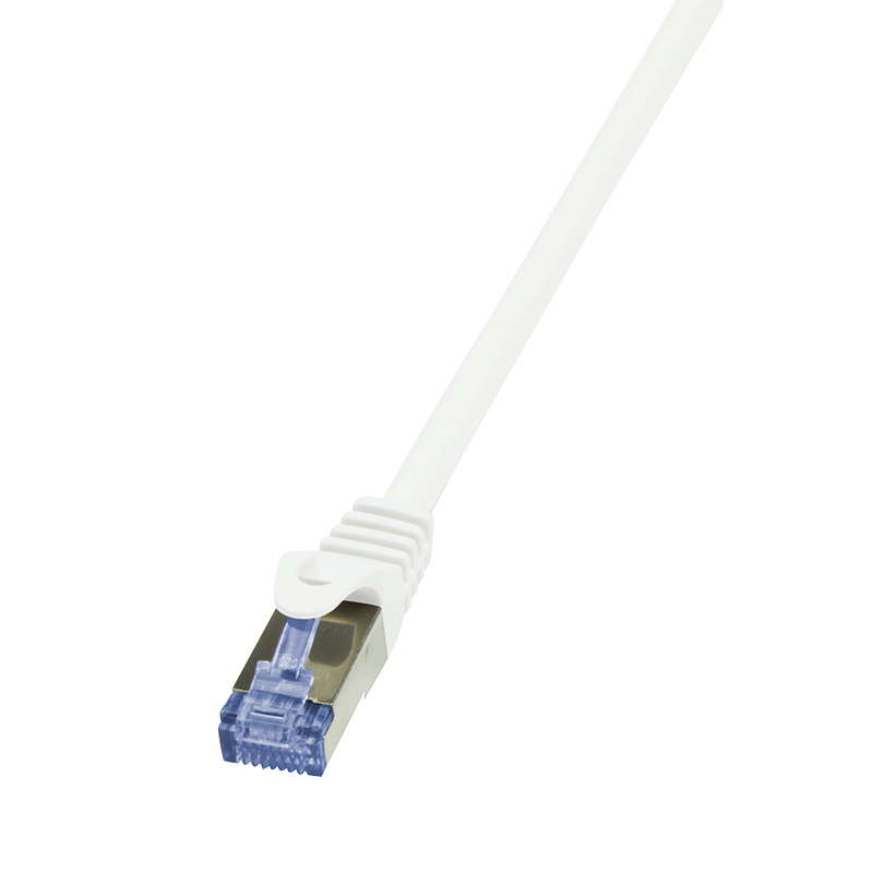 Image of LogiLink PrimeLine Cat.7 S/FTP 0.5m networking cable White Cat7...