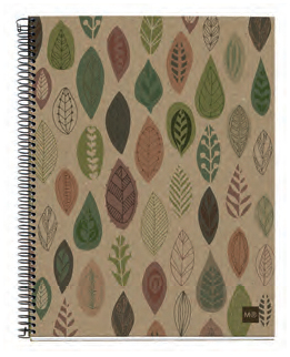 Miquelrius ECO Design writing notebook A5 120 sheets Multicolour