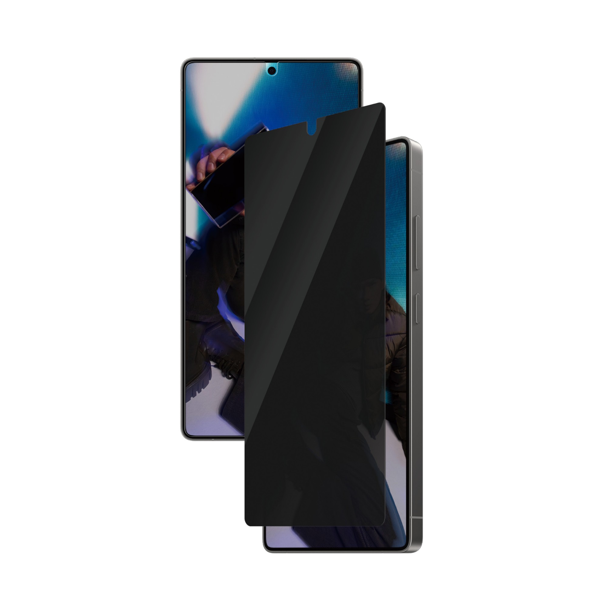 PanzerGlass SAFE. by Â® 2-Way Privacy Screen Protector Samsung Galaxy S25 Ultra | Ultra-Wide Fit w. EasyAligner