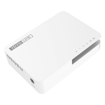 TOTOLINK S505G-V3 network switch Unmanaged Gigabit Ethernet (10/100/1000) White